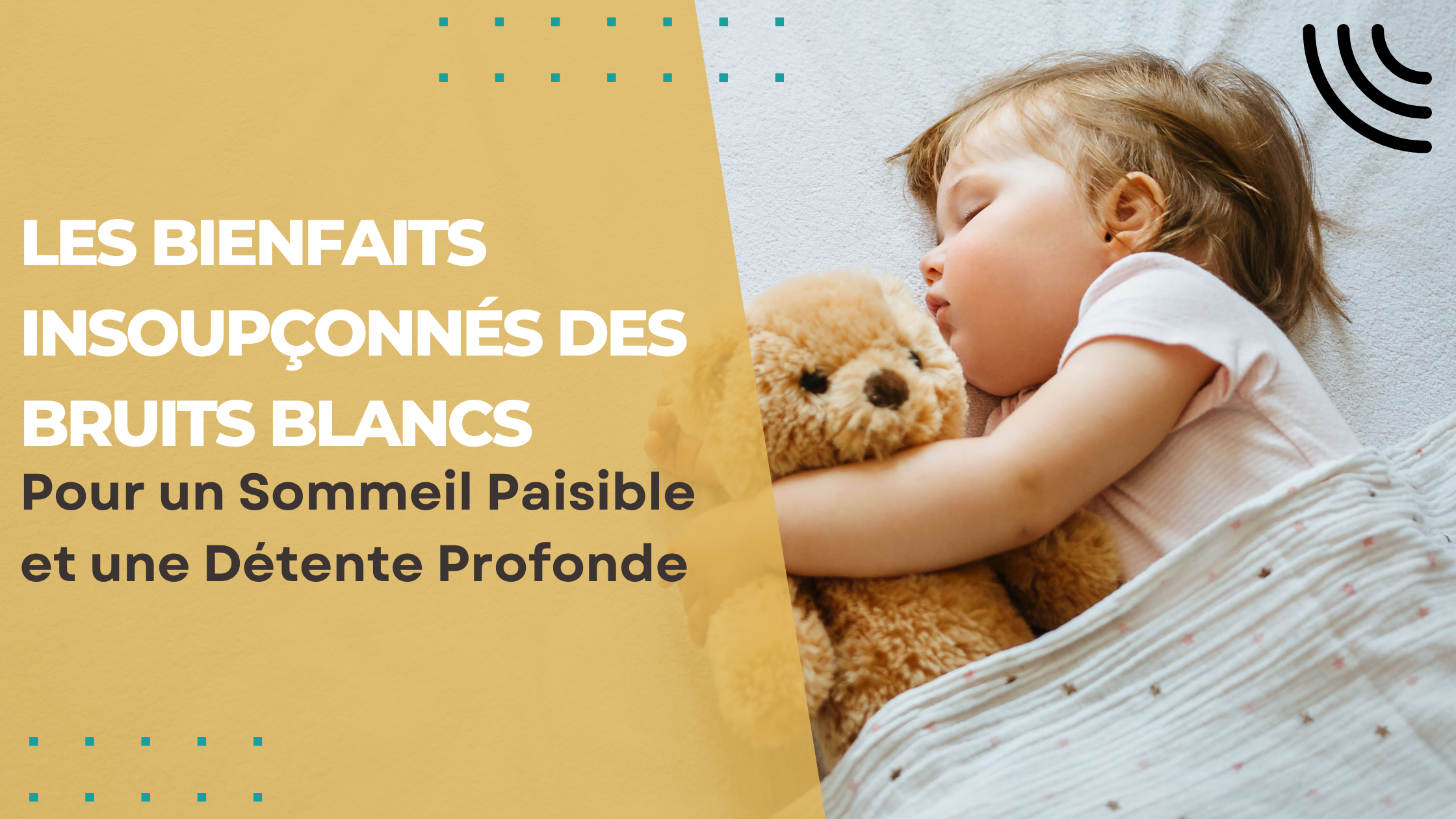 Bruit blanc : sommeil Paisible et bienfaits Insoupçonnés