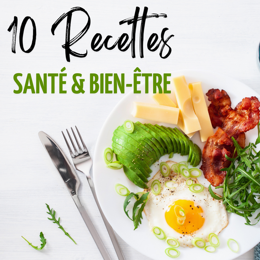 10 MEILLEUR RECETTES SANTÉS & BIEN-ÊTRE | E-BOOK