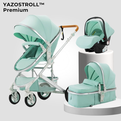 YazoStroll™ | Poussette 3 en 1 pour bébé