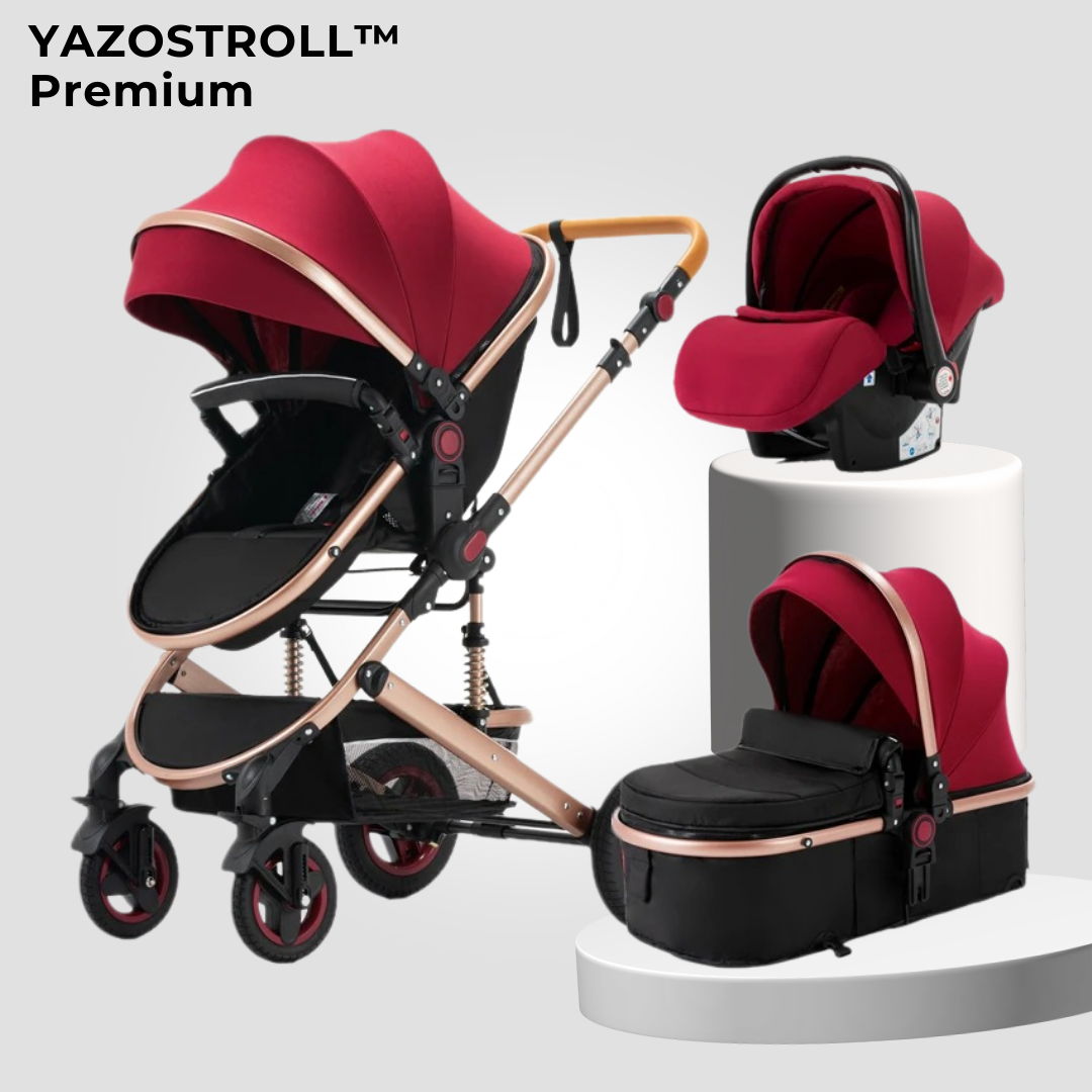 YazoStroll™ | Poussette 3 en 1 pour bébé