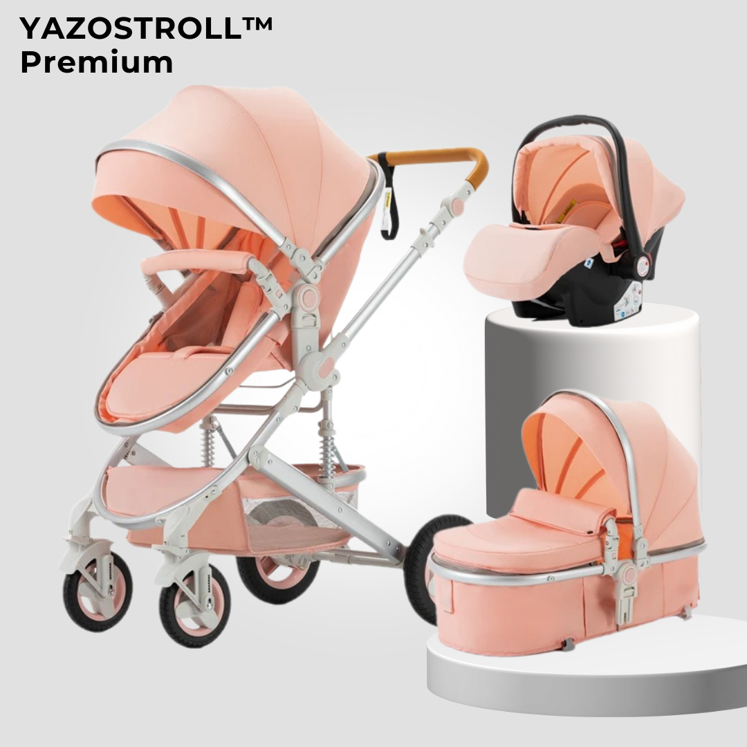 YazoStroll™ | Poussette 3 en 1 pour bébé