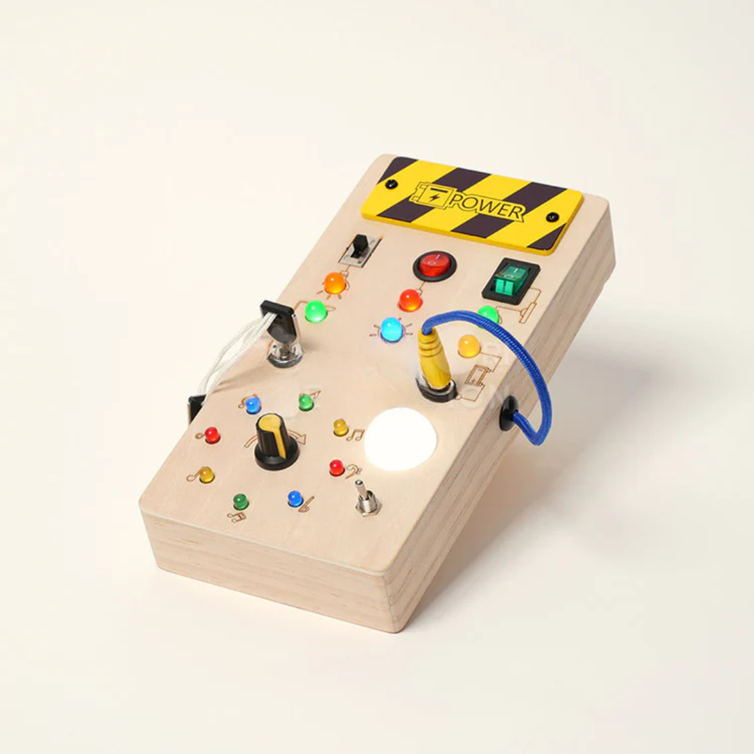 Montessori Electric Wooden Board | BusyBoard™