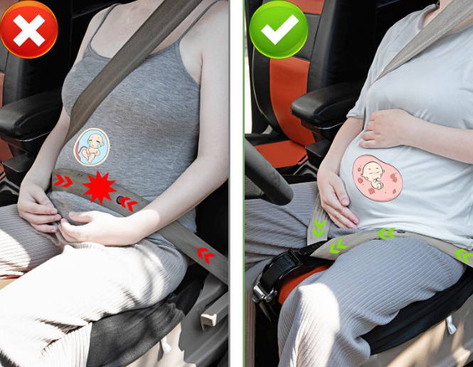 Ceinture de sécurité de voiture pour femme enceinte, altermoms