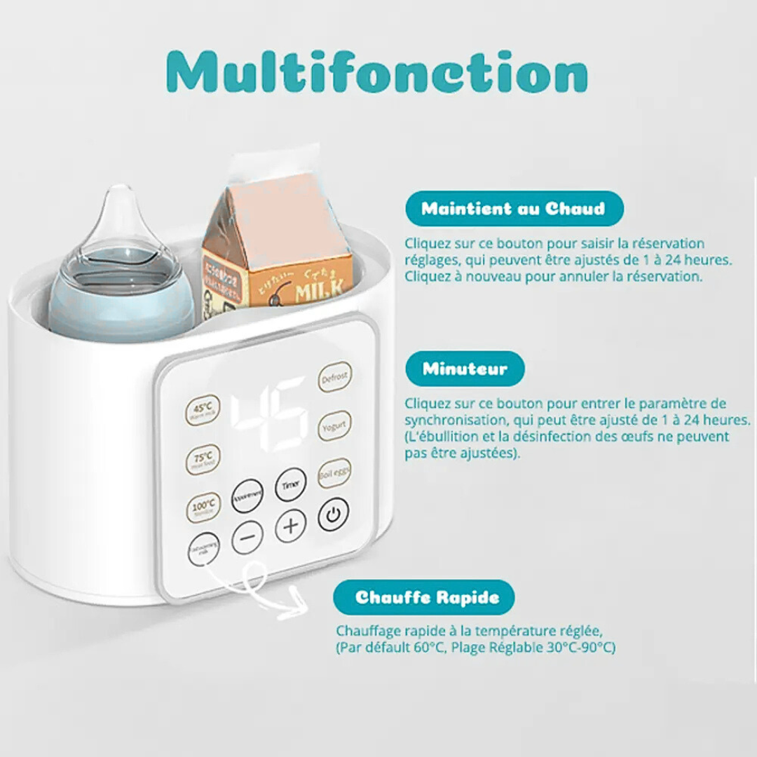 Chauffe-biberon-multifonction