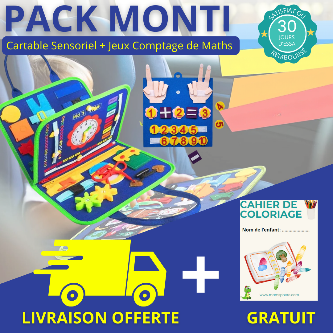 TinyExplorer™ | Cartable d'Activité Montessori