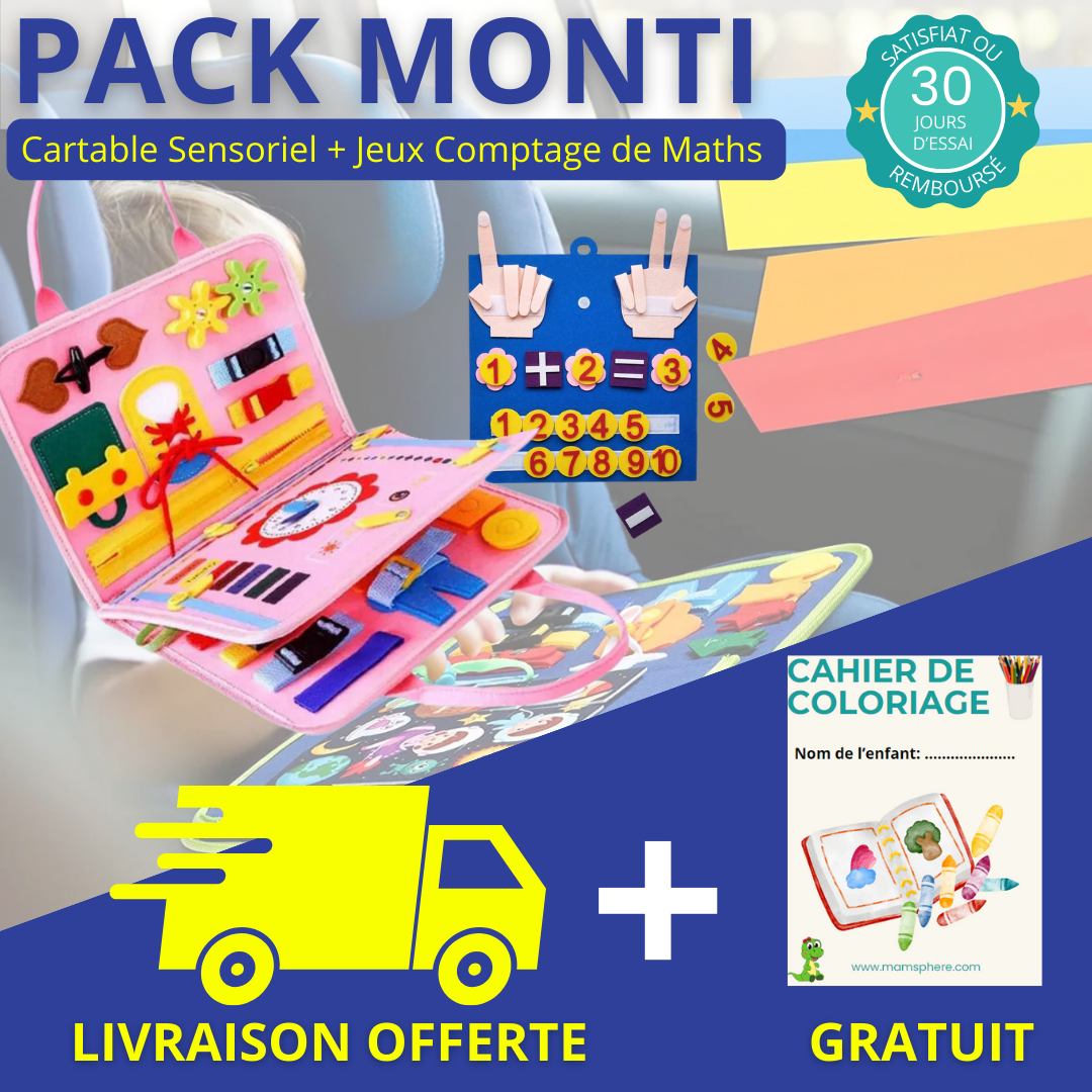 TinyExplorer™ | Cartable d'Activité Montessori