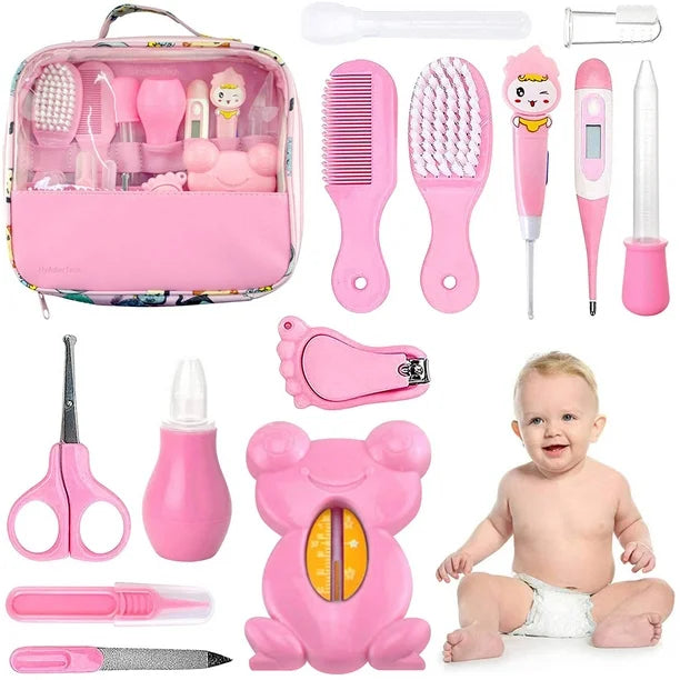 trousse-de-soin-pour-bebe-rose-13articles